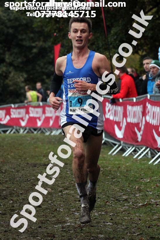 Senior men, National Cross Country Relay Champs., Berry Hill Park, Mansfield.  Photo: David T. Hewitson/Sports for All Pics